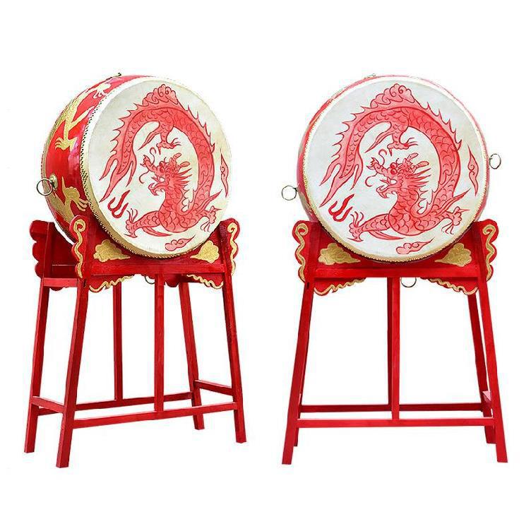 立式战鼓大鼓红鼓龙鼓表演舞蹈鼓战鼓锣鼓立鼓牛皮鼓威风鼓