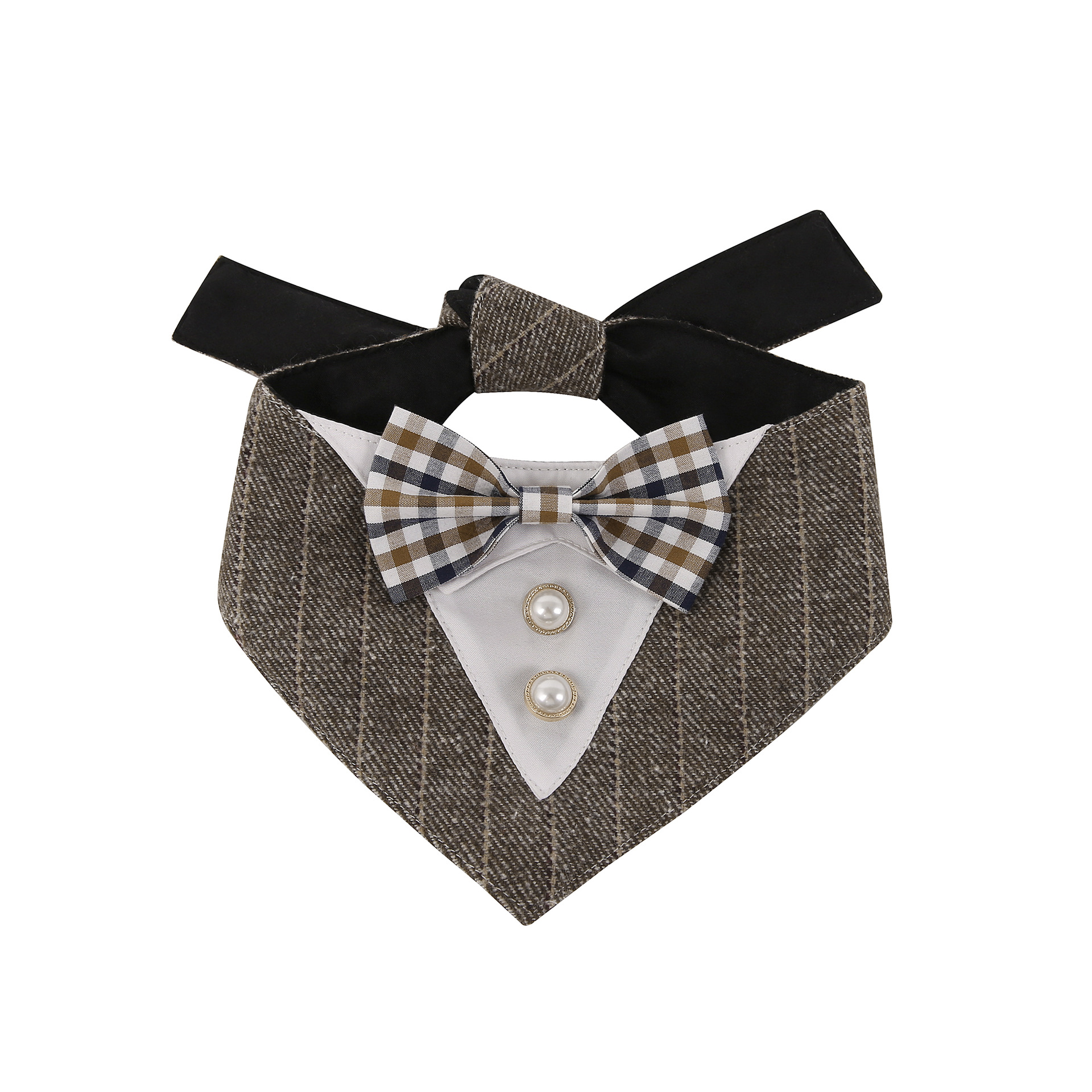 Navidad, Año Nuevo, nuevo traje de mascota transfronterizo, guapo mascota, toalla de boda, toalla triangular, bufandas para perros