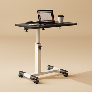 Lazy Laptop Desk Bed Desk Bedroom Simple Mobile Small Table Foldable Rotating Lifting Bedside Table