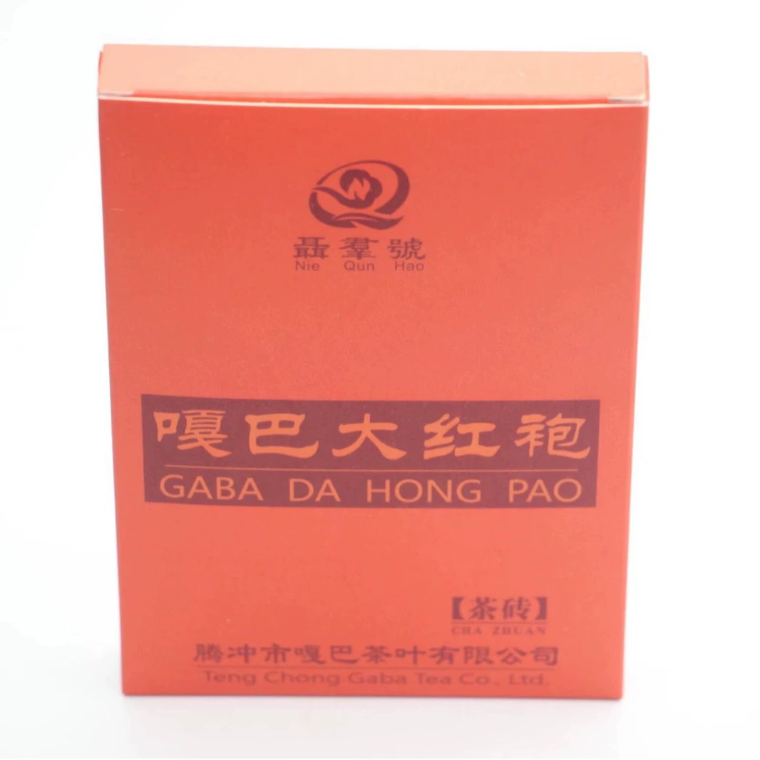 Gaba Dahongpao oolong tea Wuyishan Улун Чай Gaba Dahongpao кирпичный чай 100 г