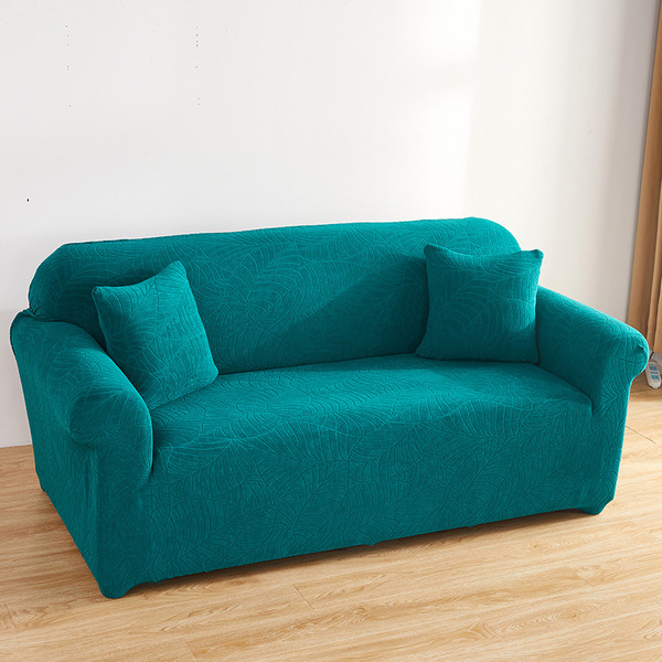 solid color elastic sofa for double