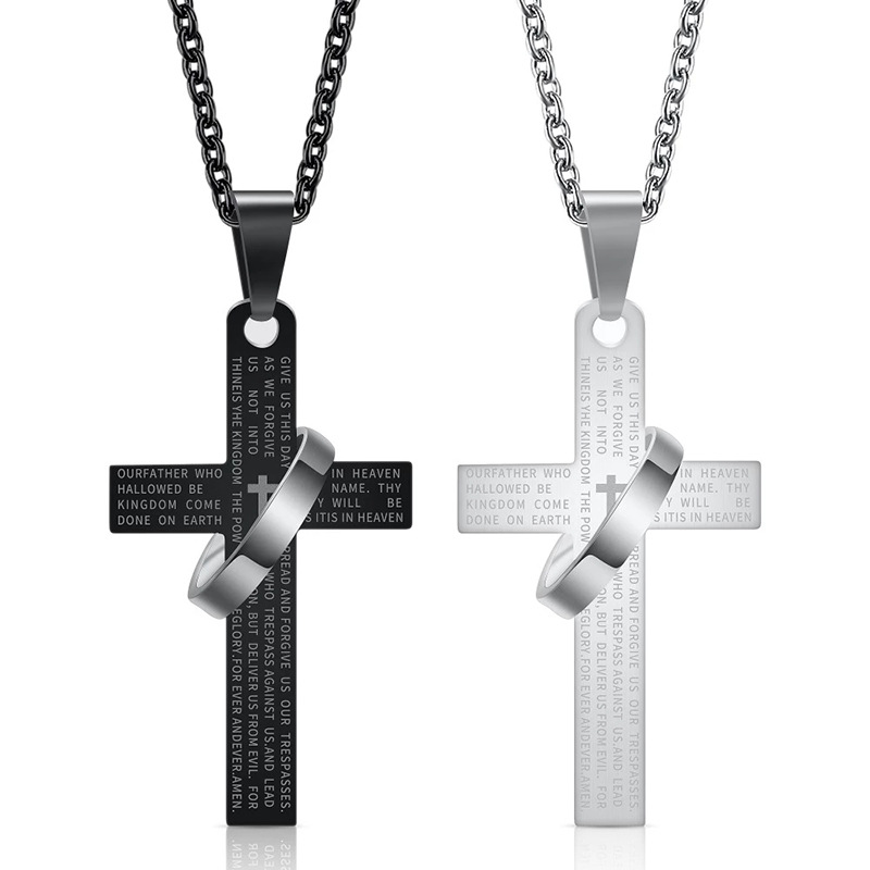 cross-ring-necklace-stainless-steel