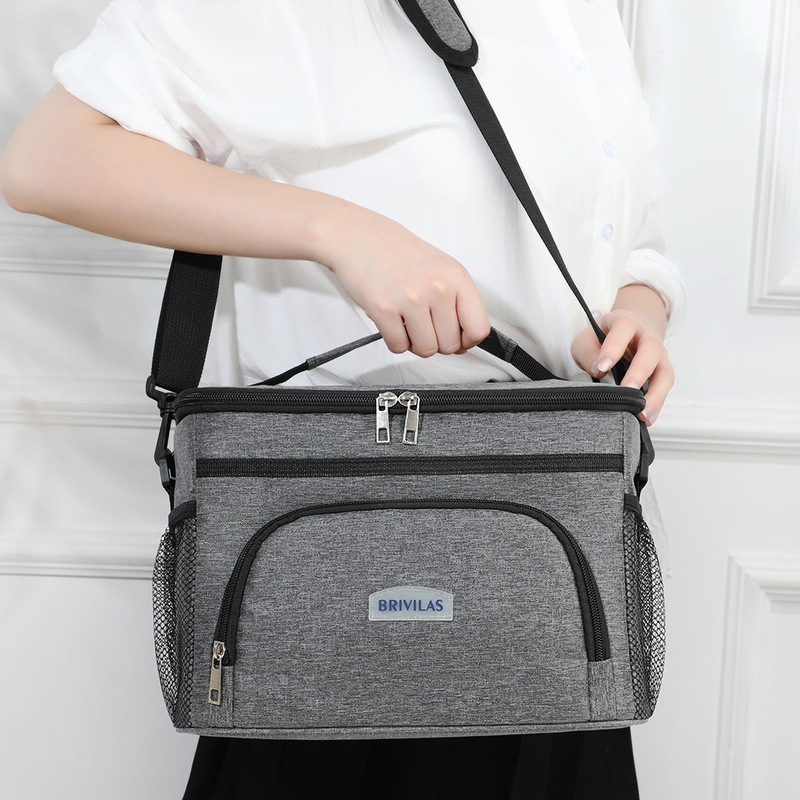 25L bolsa de aislamiento térmico al aire libre bolsa de picnic grande bolsa de tela Oxford bolsa de aislamiento térmico bolsa de hielo peva transportada por automóvil