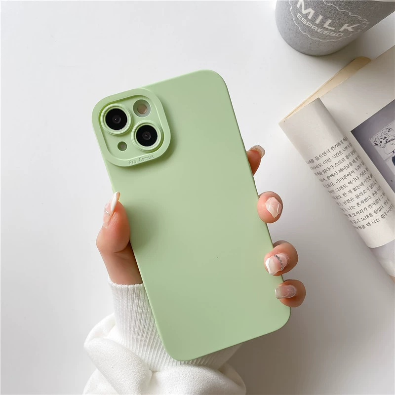 Apple, iPhone14, совместимый чехол для телефона, защитный чехол, силиконовый объектив, простой и элегантный дизайн, 13promax, 11