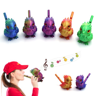 3D Printed Bird Whistle Children's Toy Bird Musical Instrument Water-Filled Sound-Changing Whistle Internet-Famous Stall Hot-Selling Creative Toy