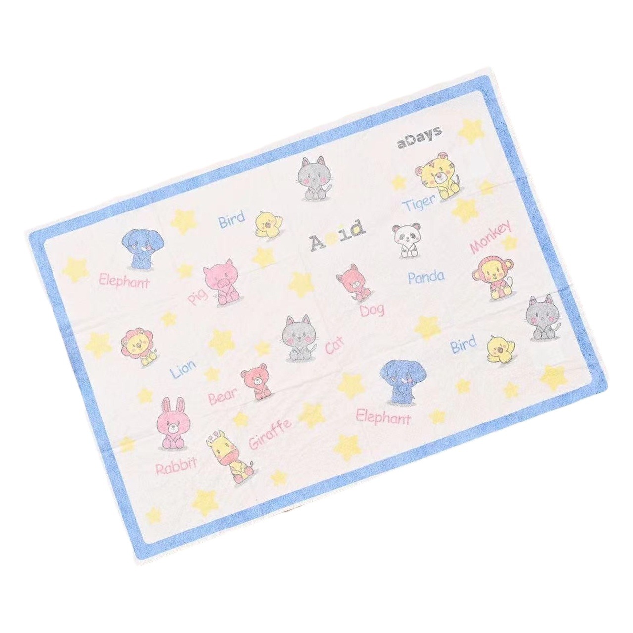 Disposable children's placemat primary school student lunch mat baby table mat baby table cloth waterproof oil-proof children's tablecloth