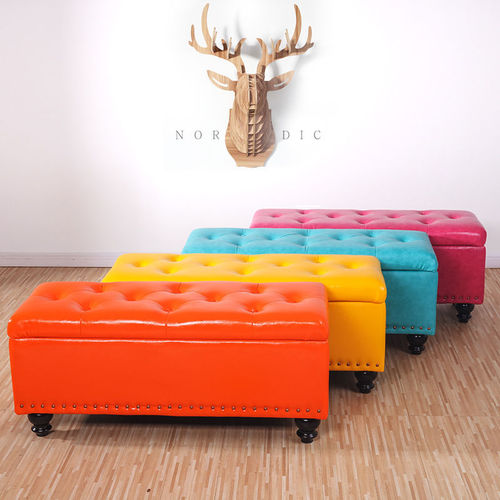 z% storage stool, shoe changing stool, doorway can sit on, home bed end storage stool, clothing store, fitting room stool, long sofa