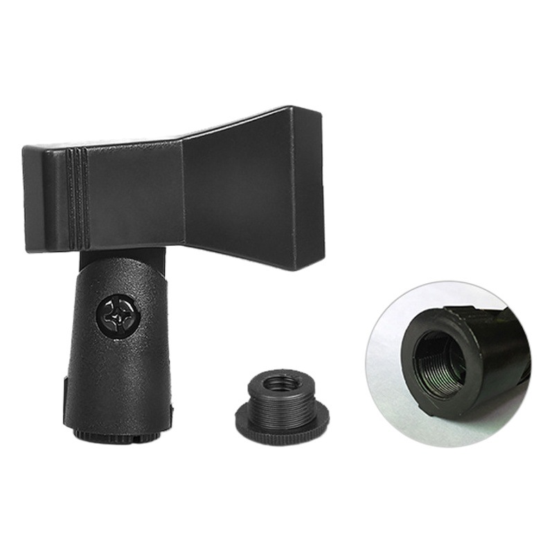 Clip de micrófono de primavera con soporte de refuerzo de hilo de cobre clip accesorios de manga transfronteriza