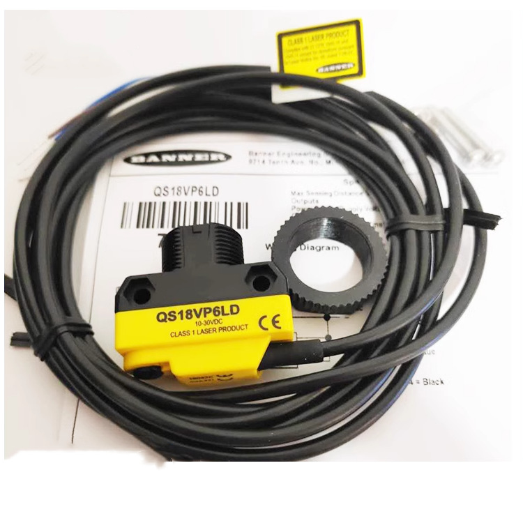 BANNER邦纳 QS18VN6LD 激光传感器