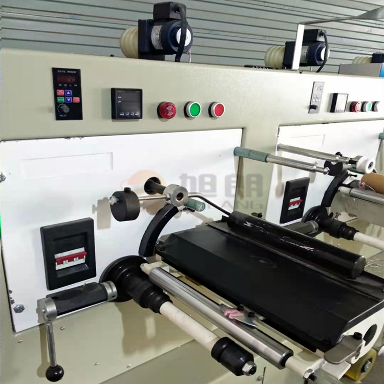 厂家供应全自动收放卷一体机丝锭复卷机放丝同步进行扁丝收卷机