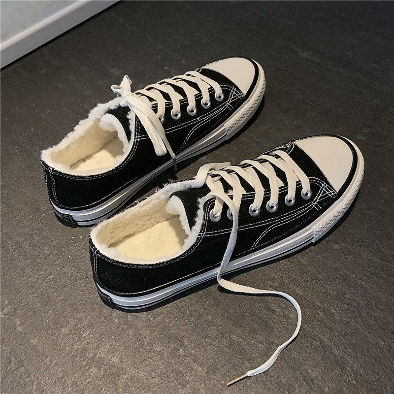 9056 로우탑 플러스 벨벳 블랙