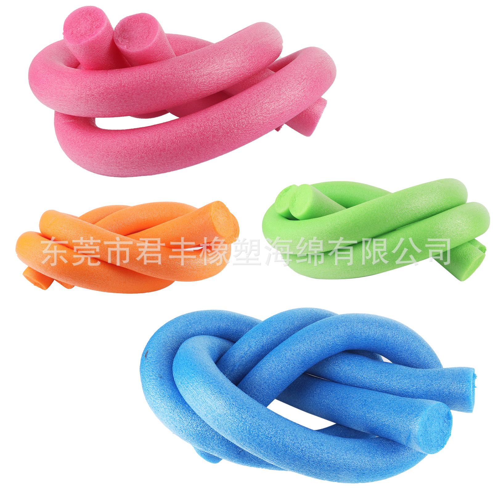 φ6cm实心珍珠棉游泳棒厂家直销高密度泡沫棒EPE浮力棉条水上玩具