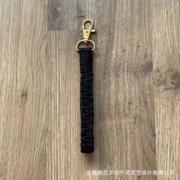 Llavero tejido a mano Nórdico tejido colgante bolsa colgante coche llavero lana llavero Navidad