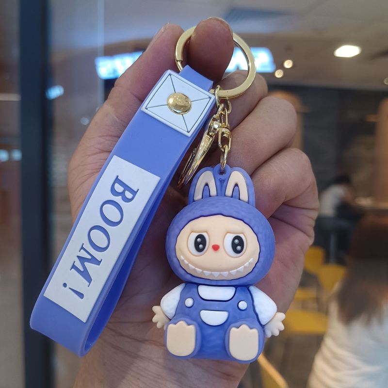 クリエイティブホットスタイルラブブキーホルダー漫画リトルシープペンダントおもちゃベビーグラバーかわいいキーチェーンリング卸売|undefined