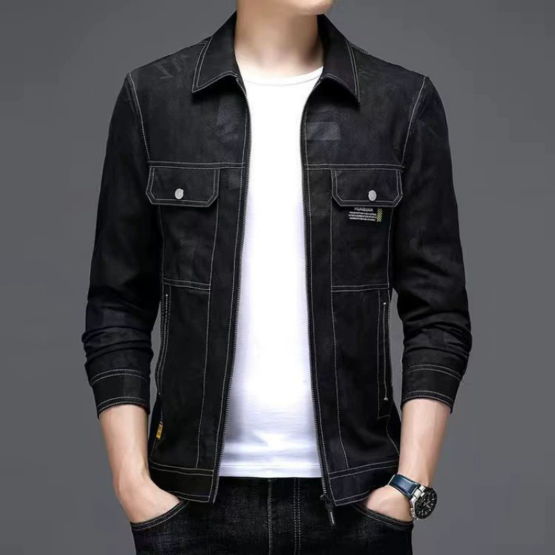 Men's spring autumn jacket, trend set, Korean style