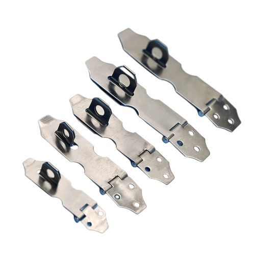 Stainless steel thickened lock tower buckle cabinet door drawer lock plate anti-theft door old wooden door padlock door bolt door nose door buckle