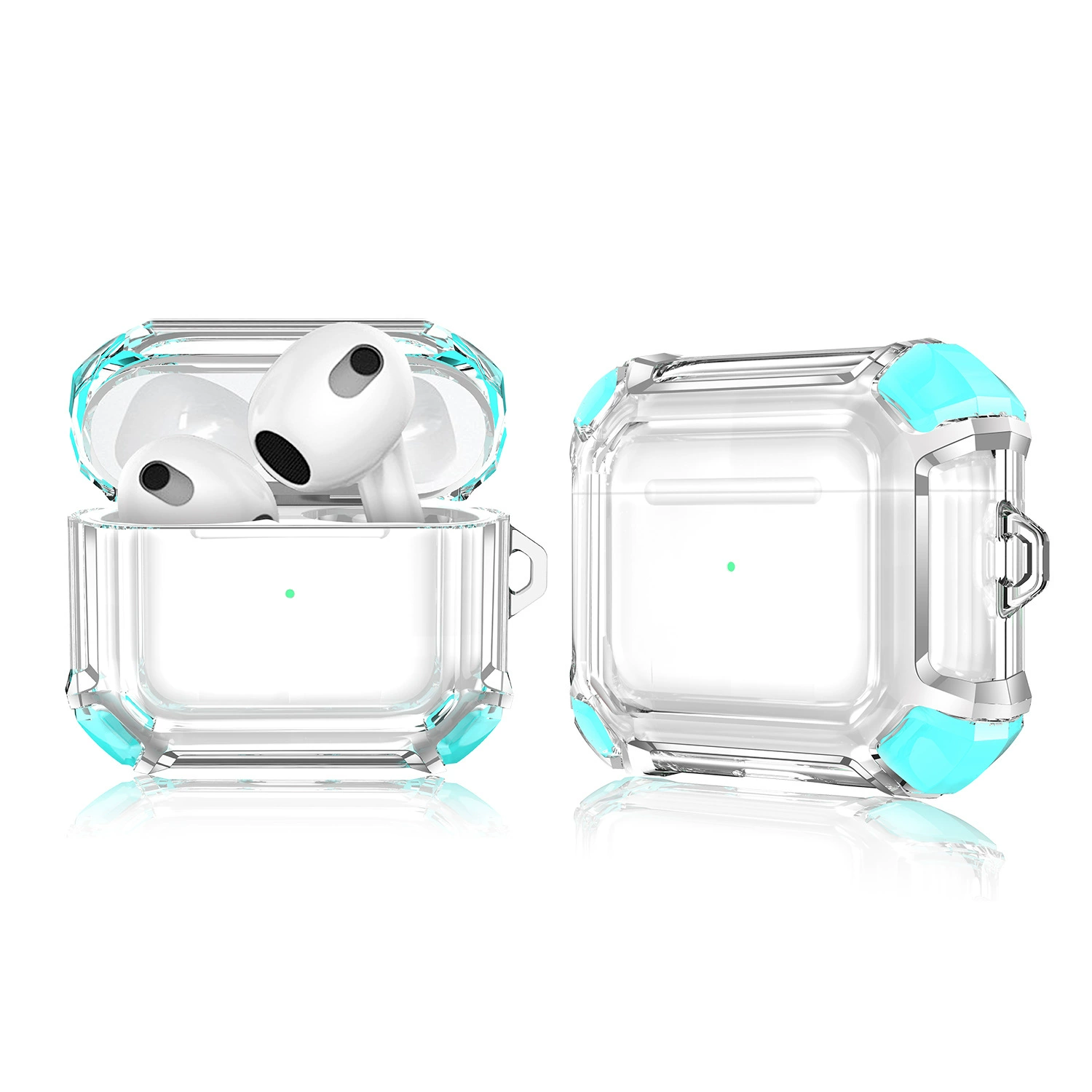 Чехол‑защитка для AirPods двухцветный Apple, защита от падений, для AirPods 1–2, 3, Pro, Pro 2