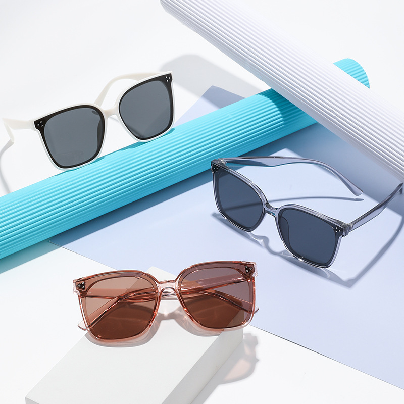 Gafas de Sol de gran marco gafas de mujer G Net Red Star mismo estilo M gafas de sol de moda a prueba de sol gafas de sol de conducción de los hombres