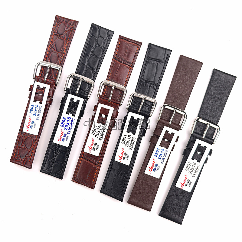 Aono precio de la pulsera de cuero genuino 138 bambú 8801 8808 cabeza de pulsera de cuero de vaca para hombres y mujeres botón