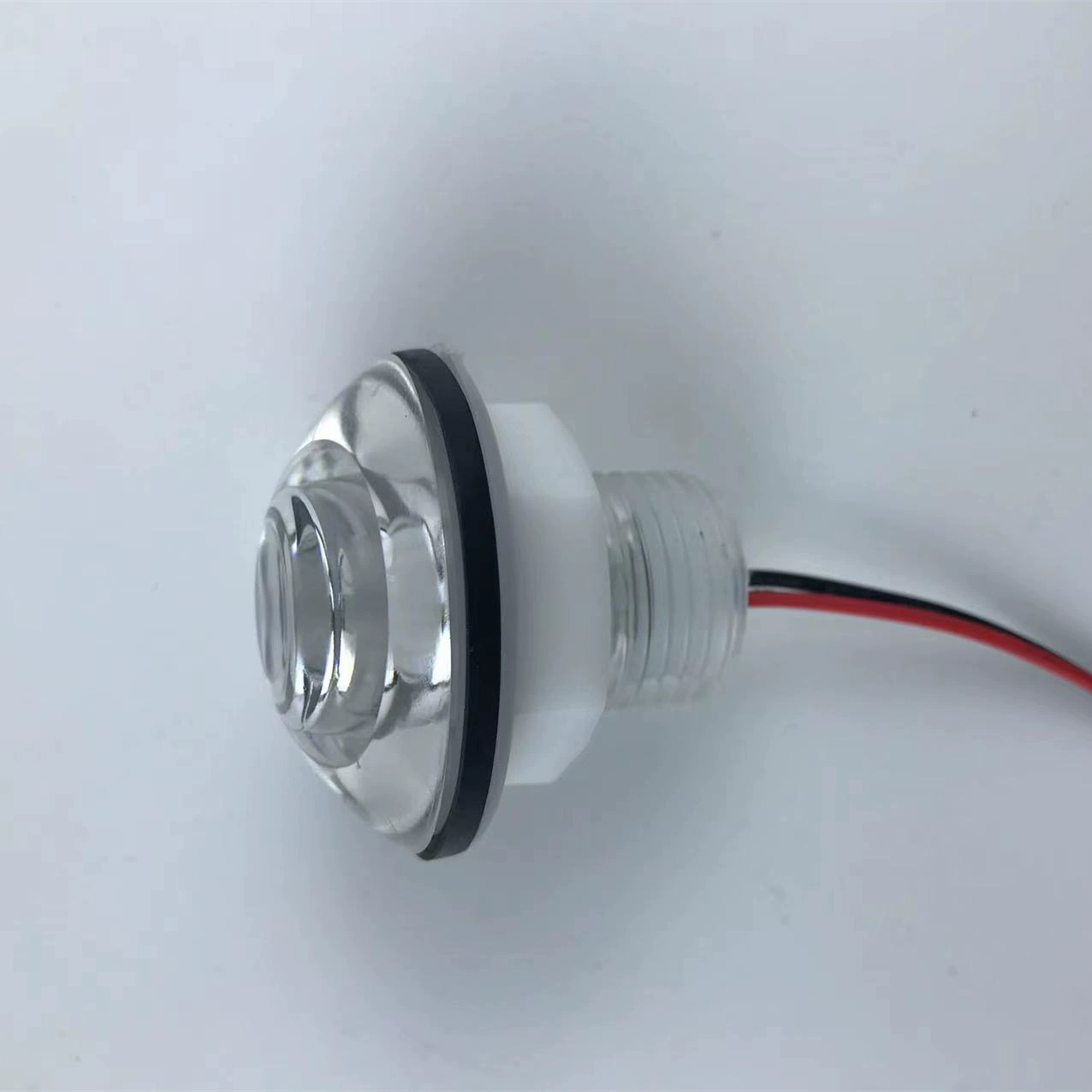 Ультратонкий небольшой прожектор светодиодный встроенный 12 В Мини небольшой прожектор винный шкаф Морской бычий глаз прожектор Водонепроницаемый морской светильник
