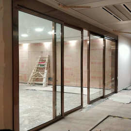 成都厂家直供贺多龙感应门西门zi超静自动门玻璃门各品牌电动门