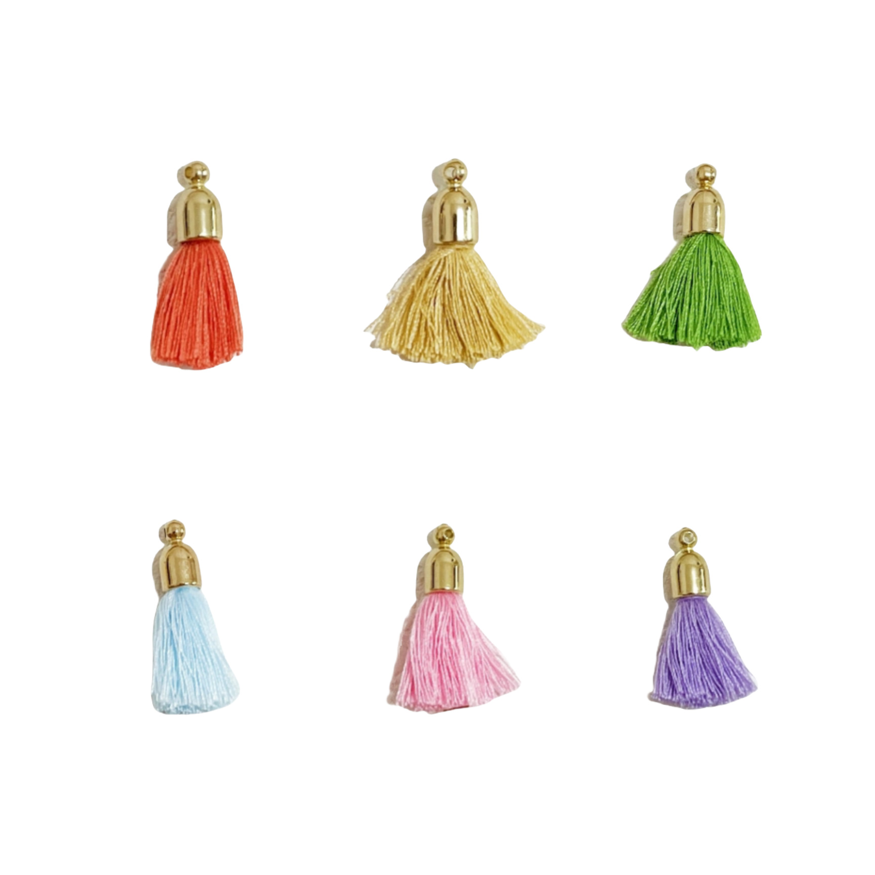Cross-Border Popular Tassel DIY Accessories, Keychain Tassels, Clothing Accessories, Jewelry Accessories, Hanging Tassels