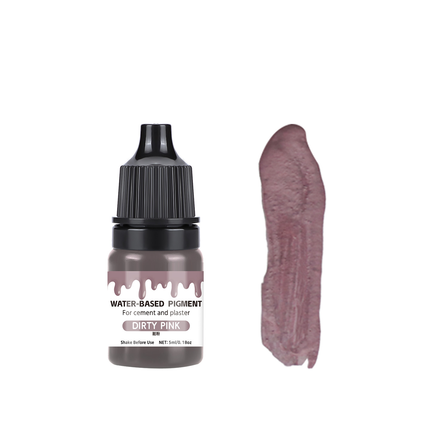 더러운 분말; 5ml/병