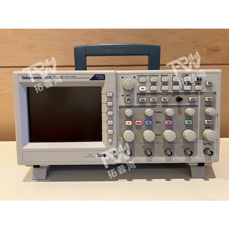 Tektronix 泰克 TDS2024C 200MHz 数字存储示波器 4 通道