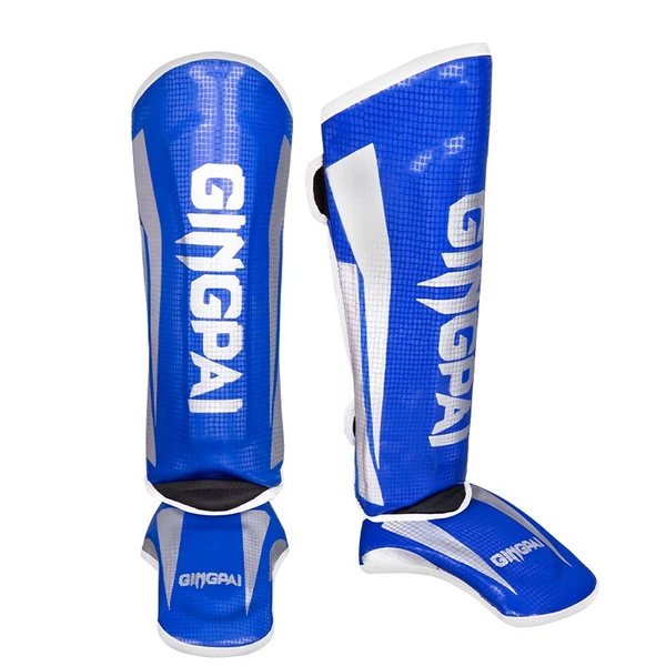 Blue gaiters for training