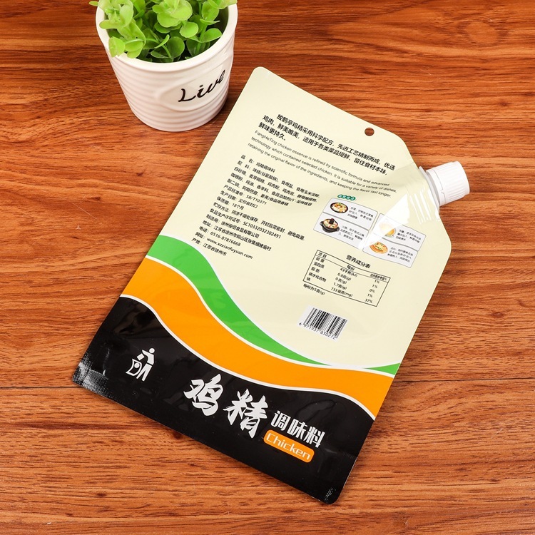 カスタム2.5L透明吸口袋、5L厚手飲料水、クラフトビール、大口径液体包装袋、アルミ箔袋|undefined