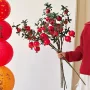 仿真家居摄影浆果仿真花