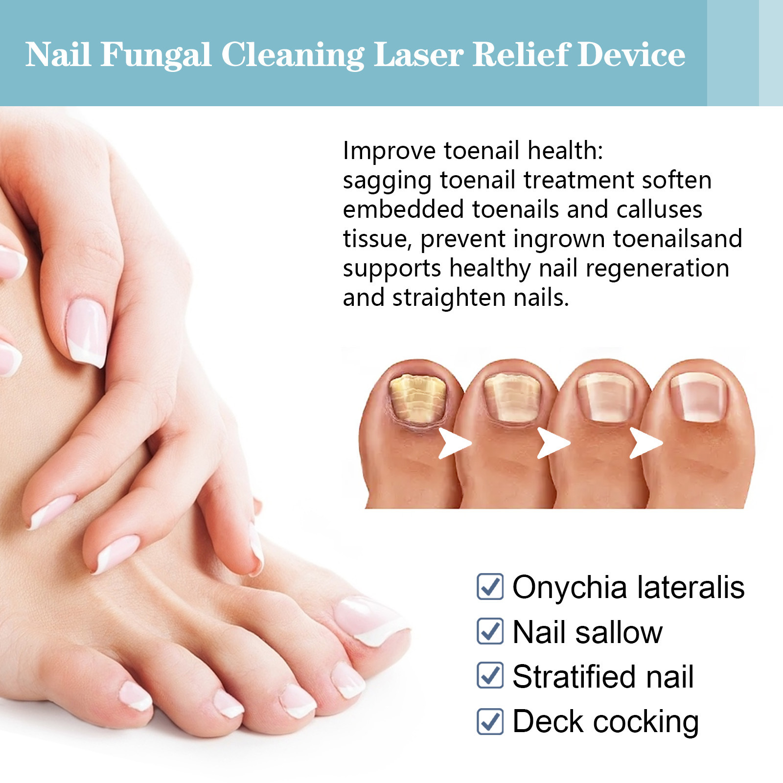 Sleek Design of Nail Treatment Device
