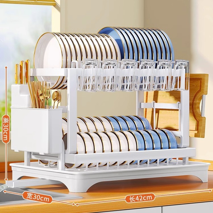 흰색 이중층(완전 장착)