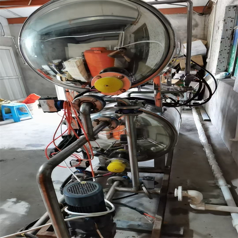 出售二手双层电加热真空杀菌设备 4.58立方全自动双层杀菌锅 回收
