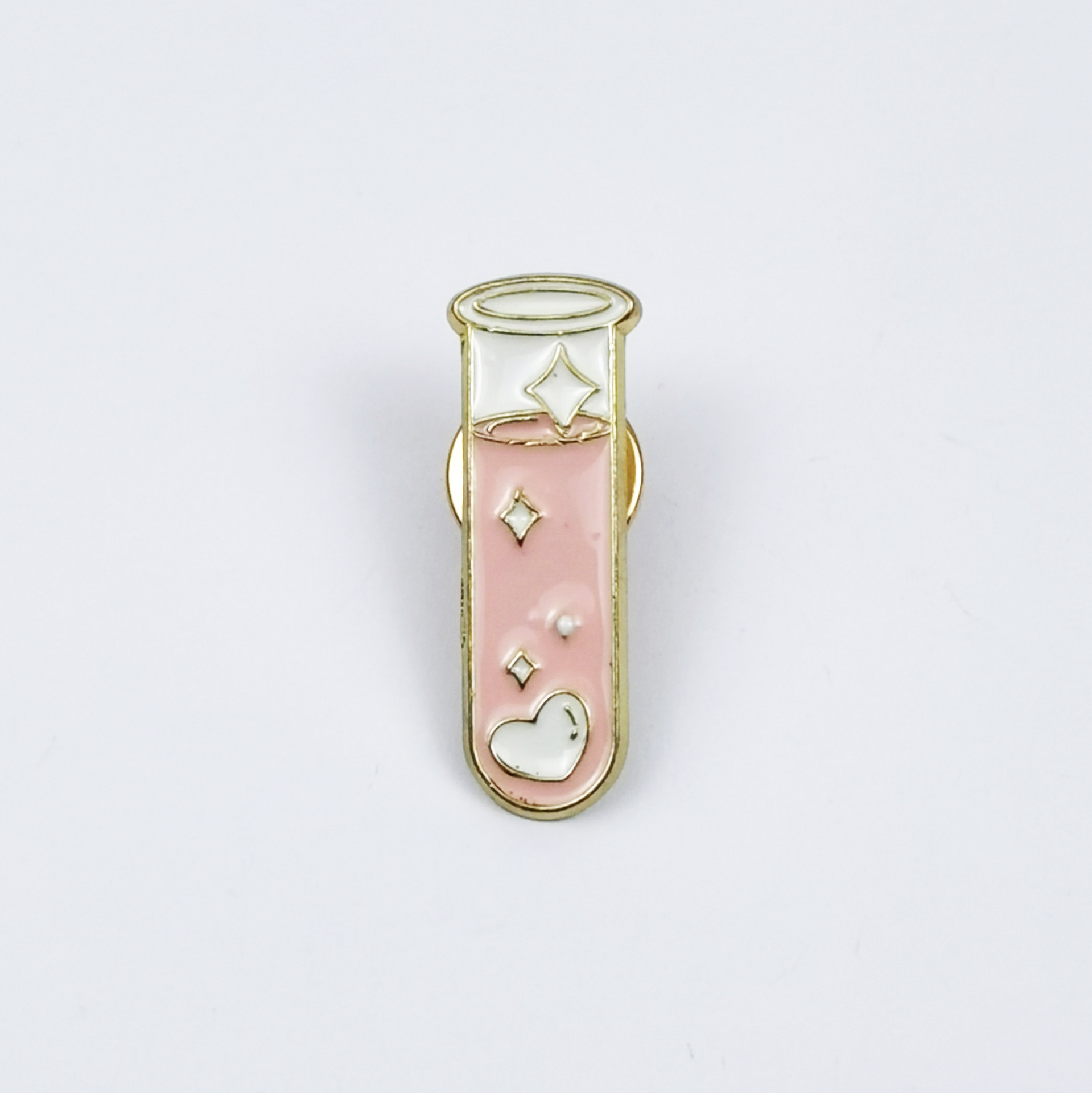 Broche creativo de la serie Beaker, broche de aleación versátil y personalizado con diseño de caricatura, florero, decoración para mochila y accesorio de hebilla para mochila