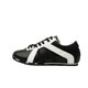 Zhao Lusi Ni with small square head zebra shoes 2025 new sports leisure color matching red German training shoes for women