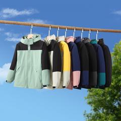 Fleece-lined autumn and winter jacket&mdash;outdoor team-building and mountaineering wear, workwear customizable with logos, unisex, waterproof jacket, work uniform.