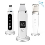 超声波铲皮机微电流彩光导入导出仪家用黑头粉刺死皮洁面美容仪器