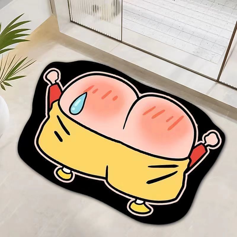 Cartoon Bathroom Floor Mats, Water-Absorbent, Quick-Drying, Non-Slip Mats, Stain-Resistant and Easy to Care For, Bathroom Door Mats Wholesale