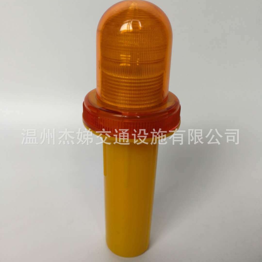 圆头警示灯 路锥警示灯 圆头灯 子弹头警示 LED爆闪交通路障警示