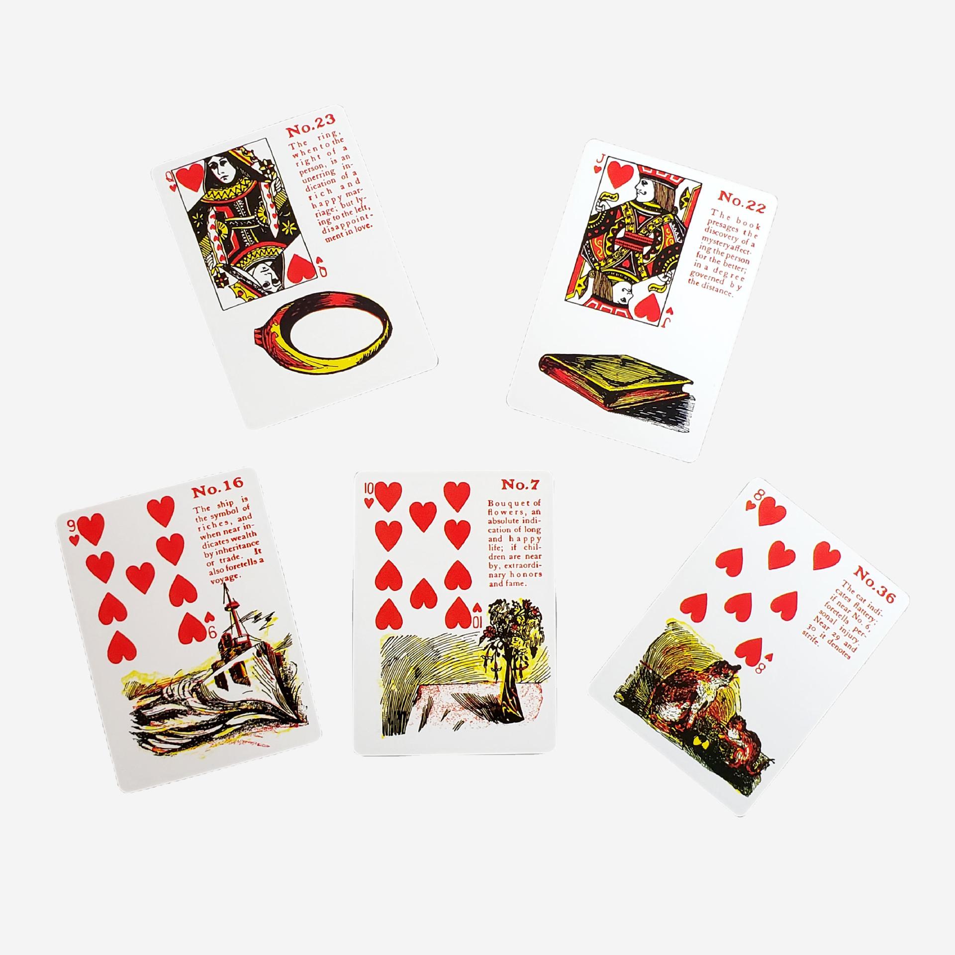 Carte oacolo per giochi di società e divinazione gitana_voghion.com