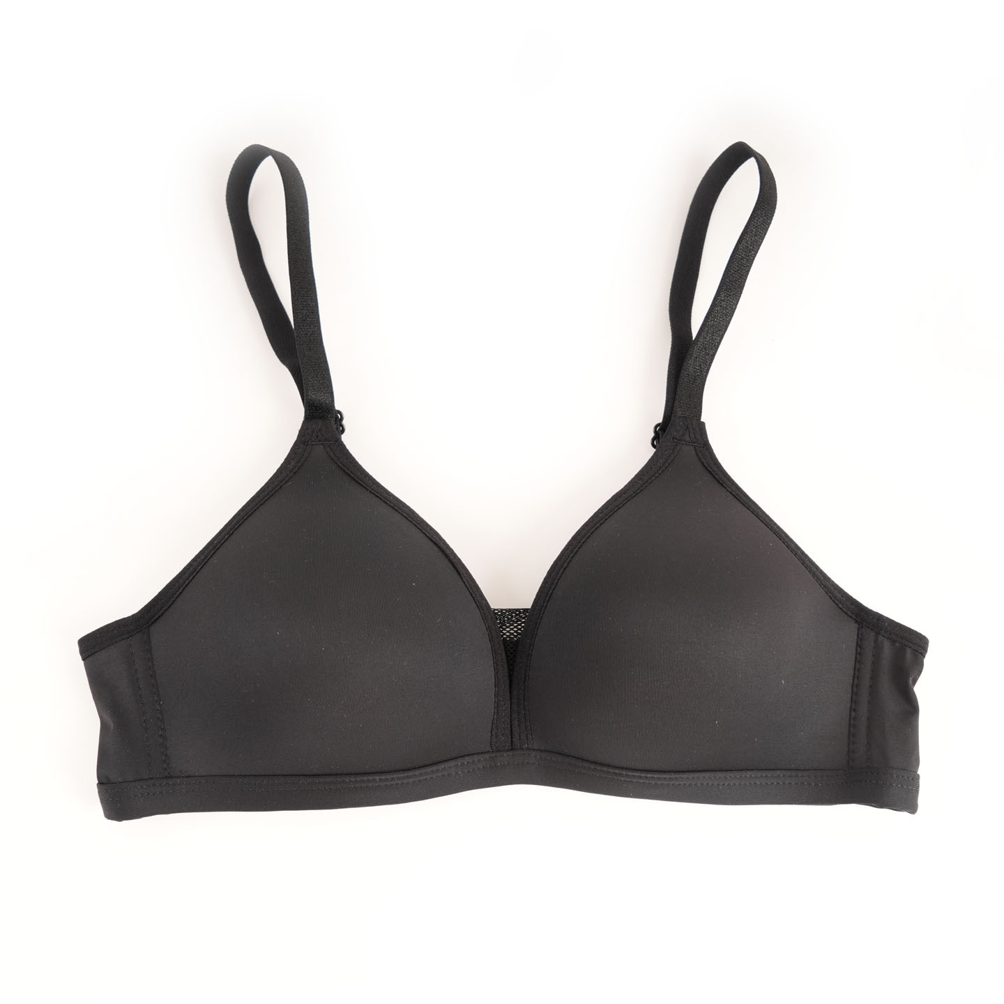 Fábrica de Shantou en stock sin anillo de acero brillante sin marcas sujetador damas soporte de ropa interior cómoda sujetador anti-caída