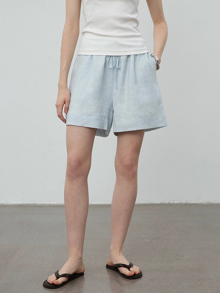 베이비 블루 반바지