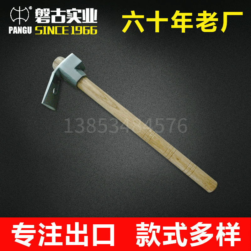 厂家供应 农具耙子 多功能微型农具锄头 家用木柄除草小锄头