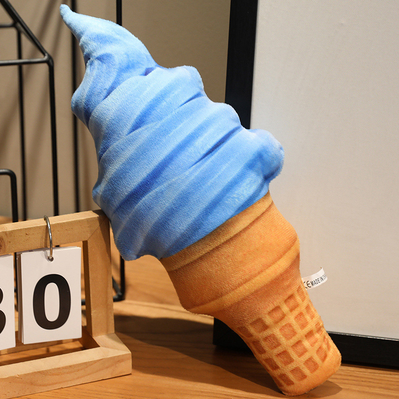 Simulación de personalidad interesante barril de helado almohada juguete de peluche muñeca helado guardería props de espectáculo de baile image 10