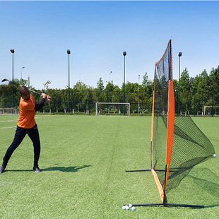 Hot Selling Size 7X7 Polyester Golf Training Net Outdoor Indoor Sports Portable Simple Swing Practice Equipment