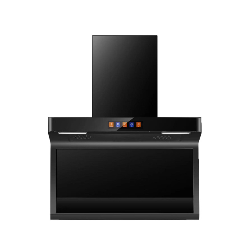 700 Wide Seven-Character Range Hood Manufacturer Customized Household Range Hood Kitchen Range Hood Top and Side Double Suction Type