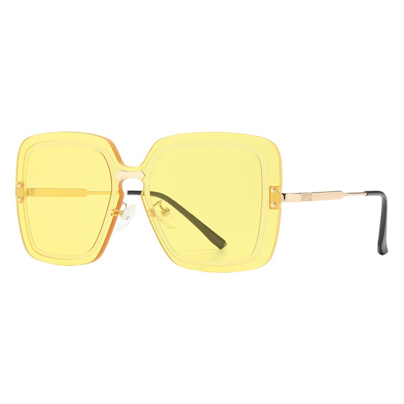 2023 nuevas gafas de sol de moda de gran tamaño de marco UV a prueba de gafas de sol JS8522 gafas de sol europeas y americanas al por mayor