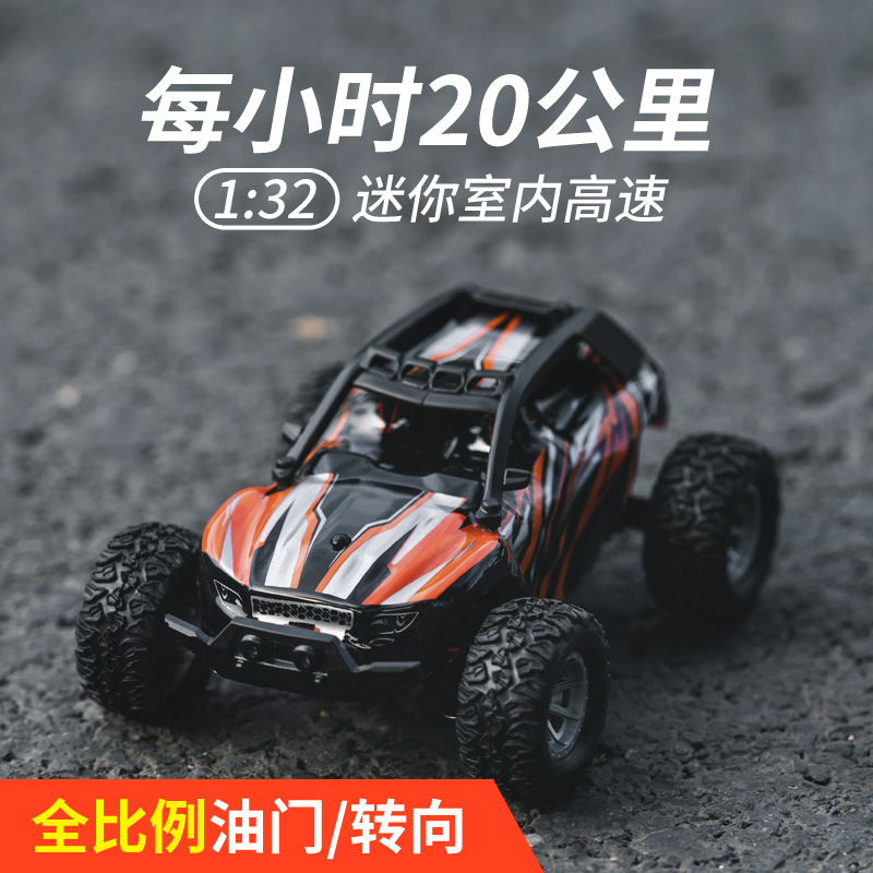1:32 Mini Remote Control Off-road Vehicle, Full-scale Throttle And...