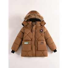 男童外贸冬季外穿棉服潮款夹克男孩冬天外套新款棉衣厂家直销加厚